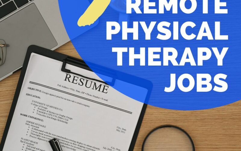 remote physical therapy jobs