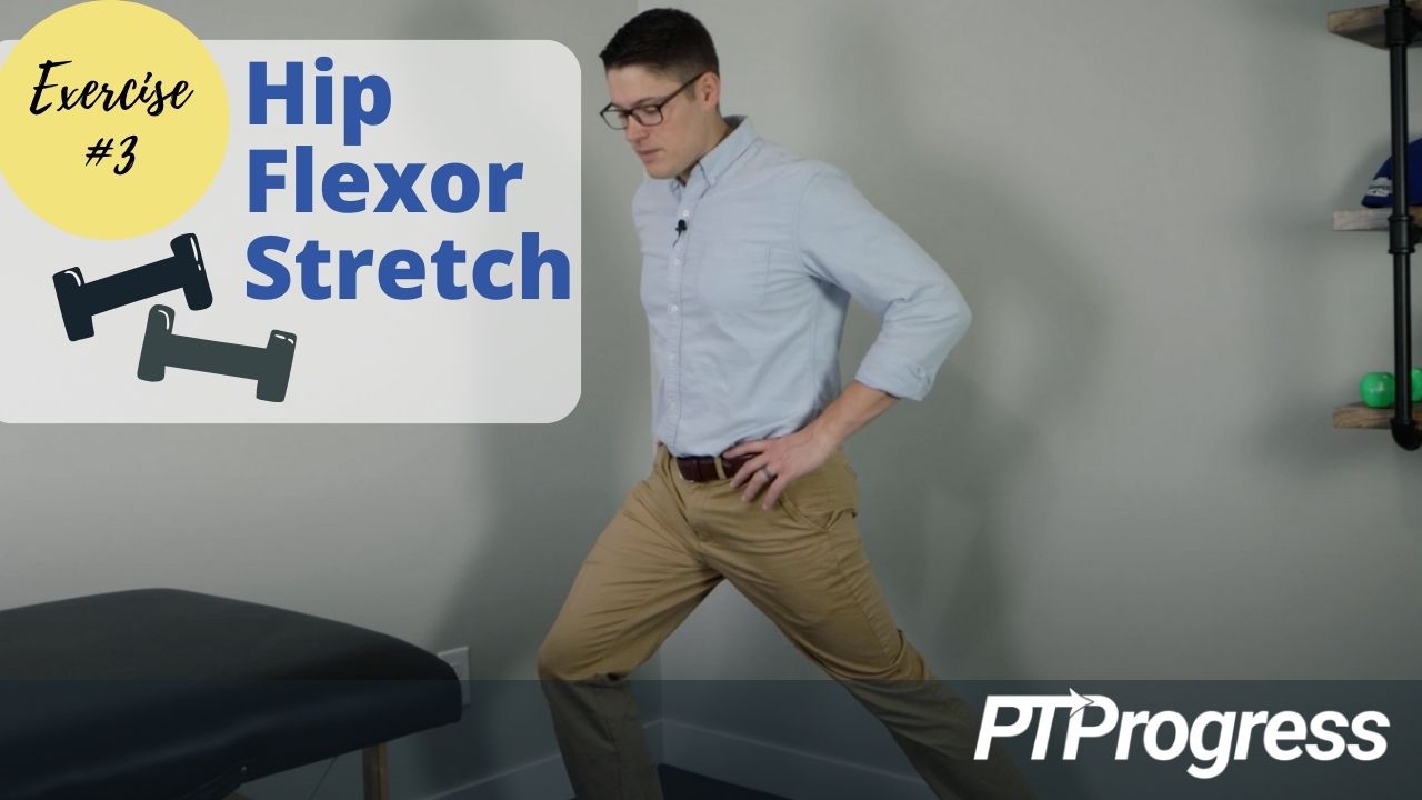 hip flexor stretch for seniors